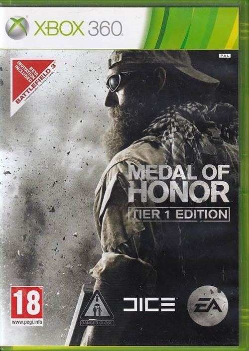 Medal of Honor - Tier 1 Edition - XBOX 360 (B Grade) (Genbrug)